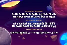 Astroga - Space Futuristic Font