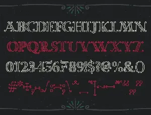 Magic Curls font