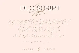 Lamore Sans & Script Typeface - Bold Version font