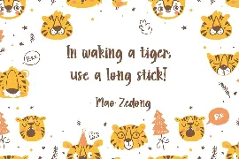 Tiger Love Font