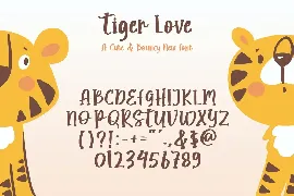 Tiger Love Font