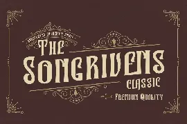 Reinbrow - Vintage Display Font