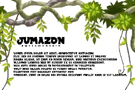 Jumazon - Display Font