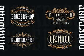 Darkgone - Gothic Blackletter Font