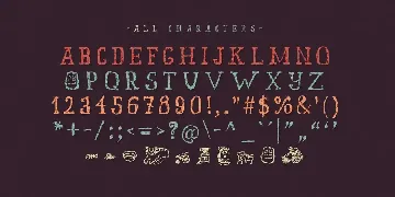 Old story typeface font