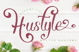 Hustyle Beauty Script font