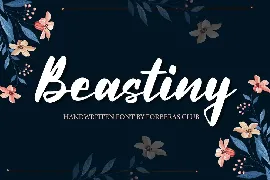 Beastiny font