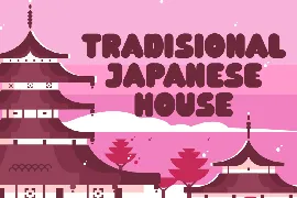 KAWAI CITY - Cute Japan Display Font