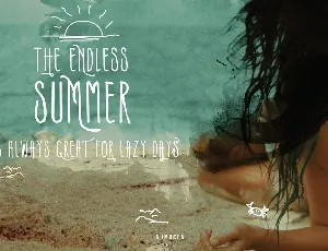 Summers Typeface + BONUS vector font