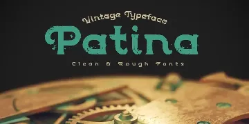 Patina font