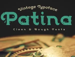 Patina font