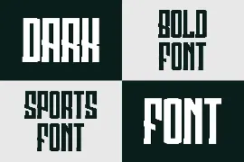 Rengoster font