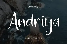 Andriya Handwritten Font