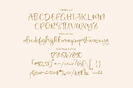 Daistty Kalia Handwritten Font