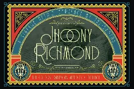 Jhoony richmond font