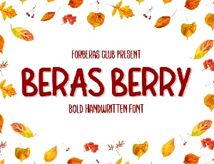 Beras Berry font