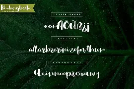 Milangkala | Bold Handwriting Script Font