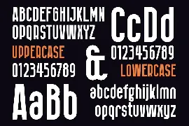 HURSY - Condensed Sans Font