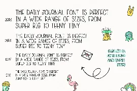 Daily Journal Font