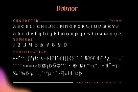 Daimor font