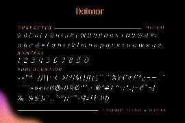 Daimor font