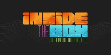 Inside the BOX Font