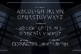 Australe - A Modern Futuristic Typeface font