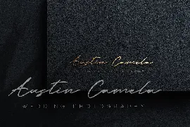 Brown Carlson - The Luxury Signature font