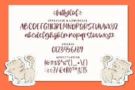 Kittyluf font