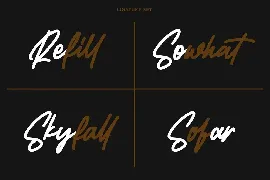 Whatfords - Monoline Script Font