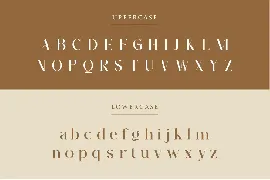 The Glamoure Serif Font