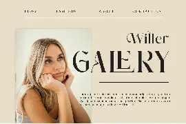 The Glamoure Serif Font