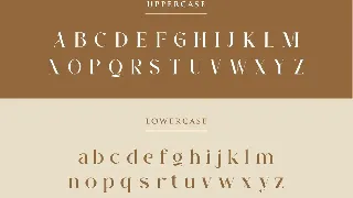 The Glamoure Serif Font