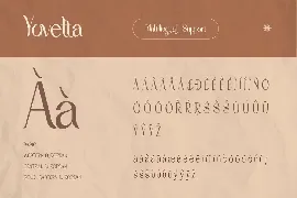 Yovetta Font