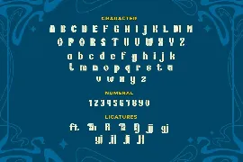 Bhikum | Groovy Retro Font