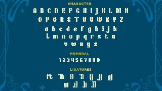 Bhikum | Groovy Retro Font