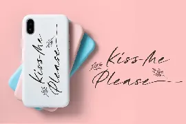 Kiss Me - Beautiful Script Font