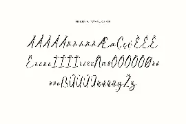 Maya Ophelia Signature Font