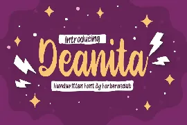 Deanita font