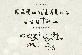 Sortelica Script Font