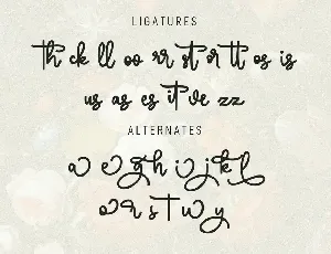 Sortelica Script Font