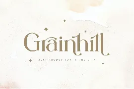 Groillim || Modern Serif Font