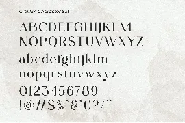 Groillim || Modern Serif Font