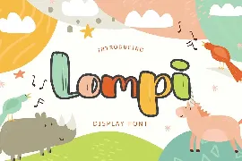 Lompi Bold Brush Display Font