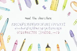 Ballpoint Pen Font