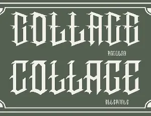 Cottage - Blackletter Font