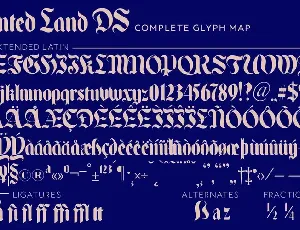 Enchanted Land DS font