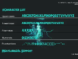 Vanderick Fantasy Game Font