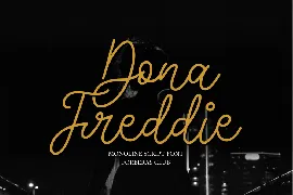 Dona Freddie font