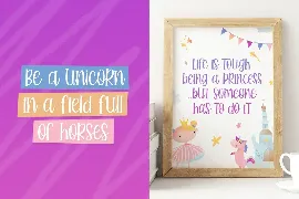 Humble Unicorns Font